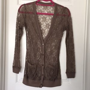 Long Sleeve Lace Top